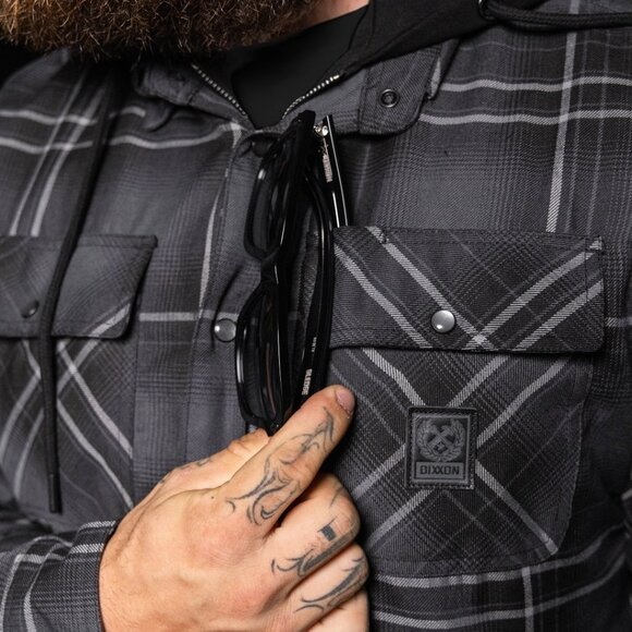 Dixxon Flannel The RITUAL Hooded Flannel Jacket - Men's 2XL Tall - Picture 4 of 12